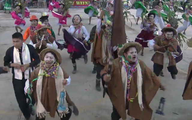 danza carnaval de huanupampa vestimenta